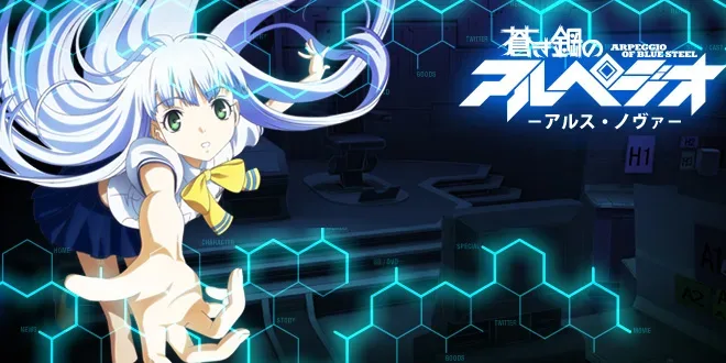 Segundo vídeo promocional do anime Arpeggio of Blue Steel!