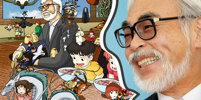 Diretor Hayao Miyazaki anunciou sua aposentadoria como cineasta!