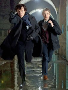 Benedict Cumberbatch e Martin Freeman