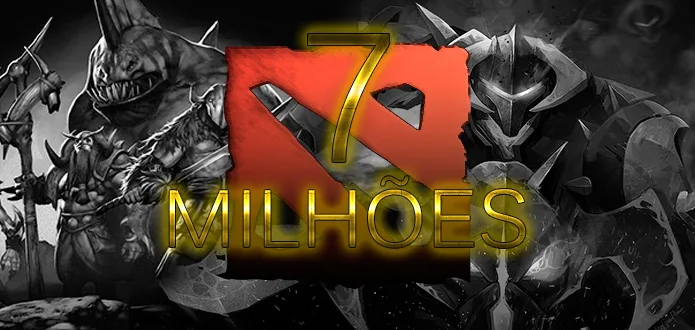 DOTA 2 chega a 7 milhões de Players esse mês!