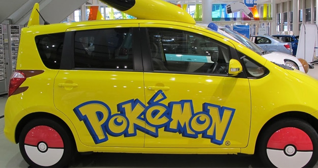 pikachu-car