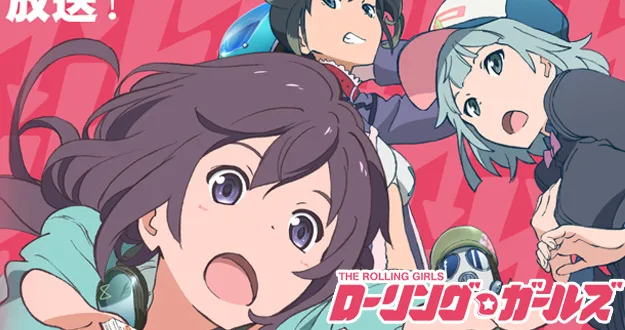 The Rolling Girls – Anime ganha vídeos promocionais!
