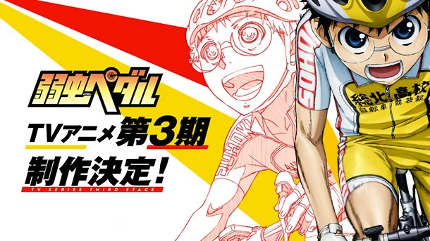 Yowamushi Pedal – Anime ganha 3º Temporada!