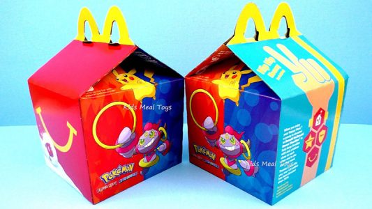 Pokémon vira brinde no McDonald’s