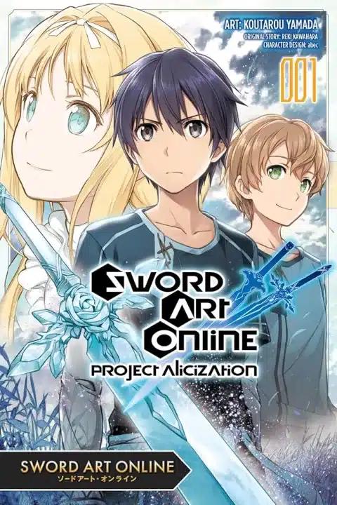 Mangá de Sword Art Online Project Alicization