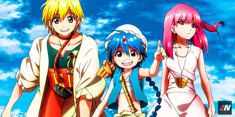 Magi The Labyrinth of Magic animes catálogo netflix