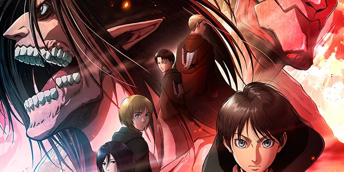 Attack on Titan Chronicle anunciando no filme da franquia