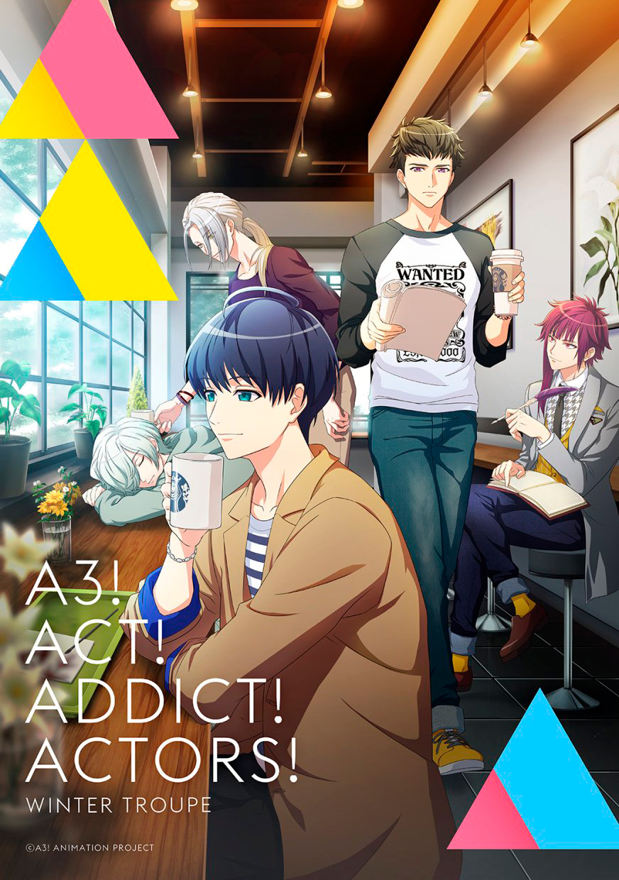 A3! - Anime ganha data de estreia e imagem promocional Anime A3 Estreia em outubro