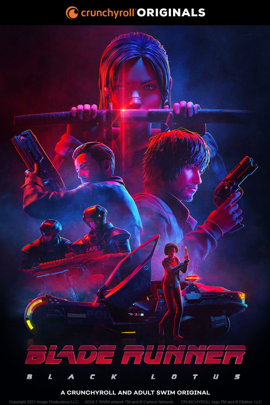 Blade Runner: Black Lotus ganha abertura e imagem promocional