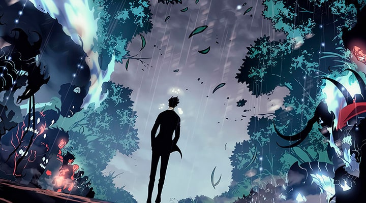 Imagem do Manhwa Solo Leving