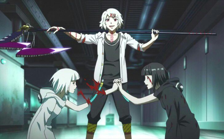 Anime - Tokyo Ghoul psicopatas dos animes