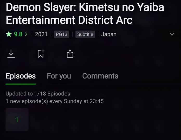 Kimetsu no Yaiba iQIYI