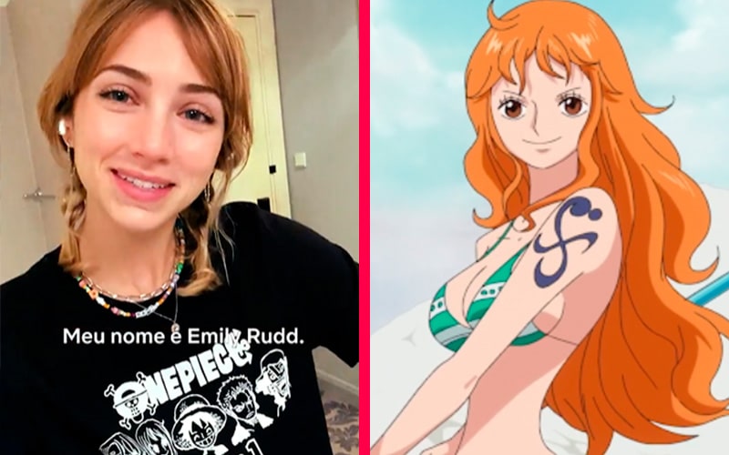 Emily Rudd é Nami