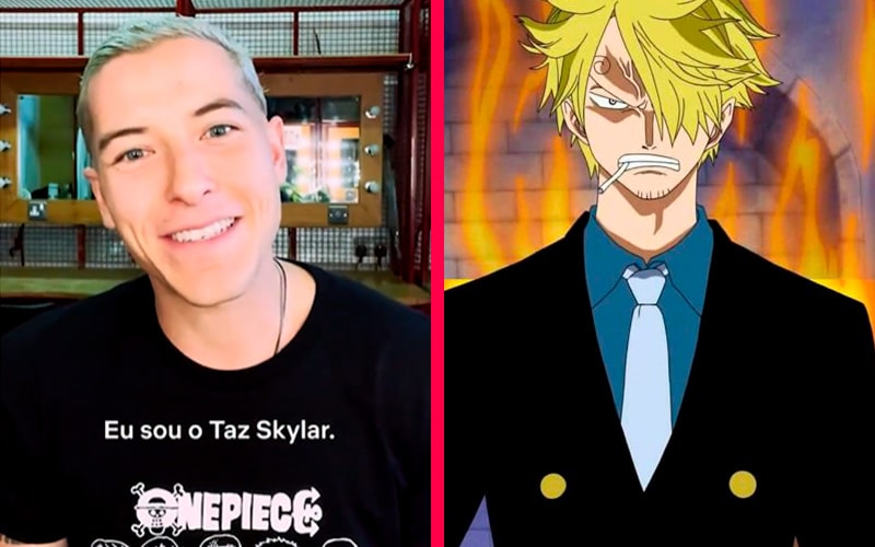 Taz Skylar é Sanji