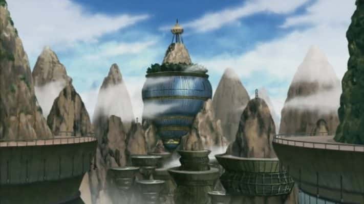 Vila Oculta da Nuvem - Naruto