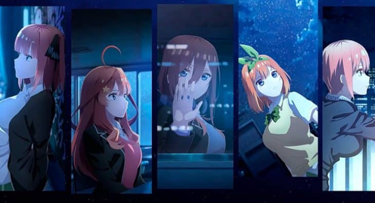 The Quintessential Quintuplets – Filme ganha trailer e data de estreia