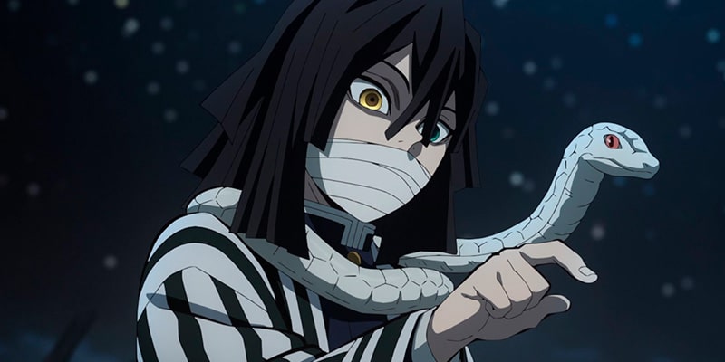 Conheça o Pilar da Serpente Obanai Iguro em Demon Slayer
