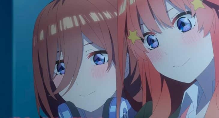 The Quintessential Quintuplets - Filme ganha novo trailer