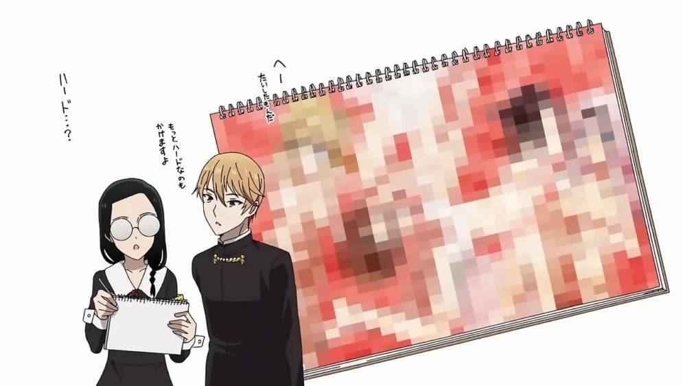 Kaguya Sama - Confira a arte da Osagiri SEM CENSURA1