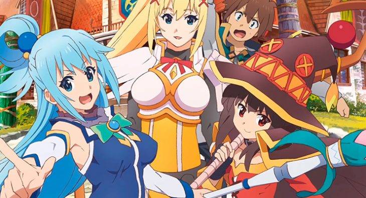 Anunciada 3ª Temporada do anime Konosuba