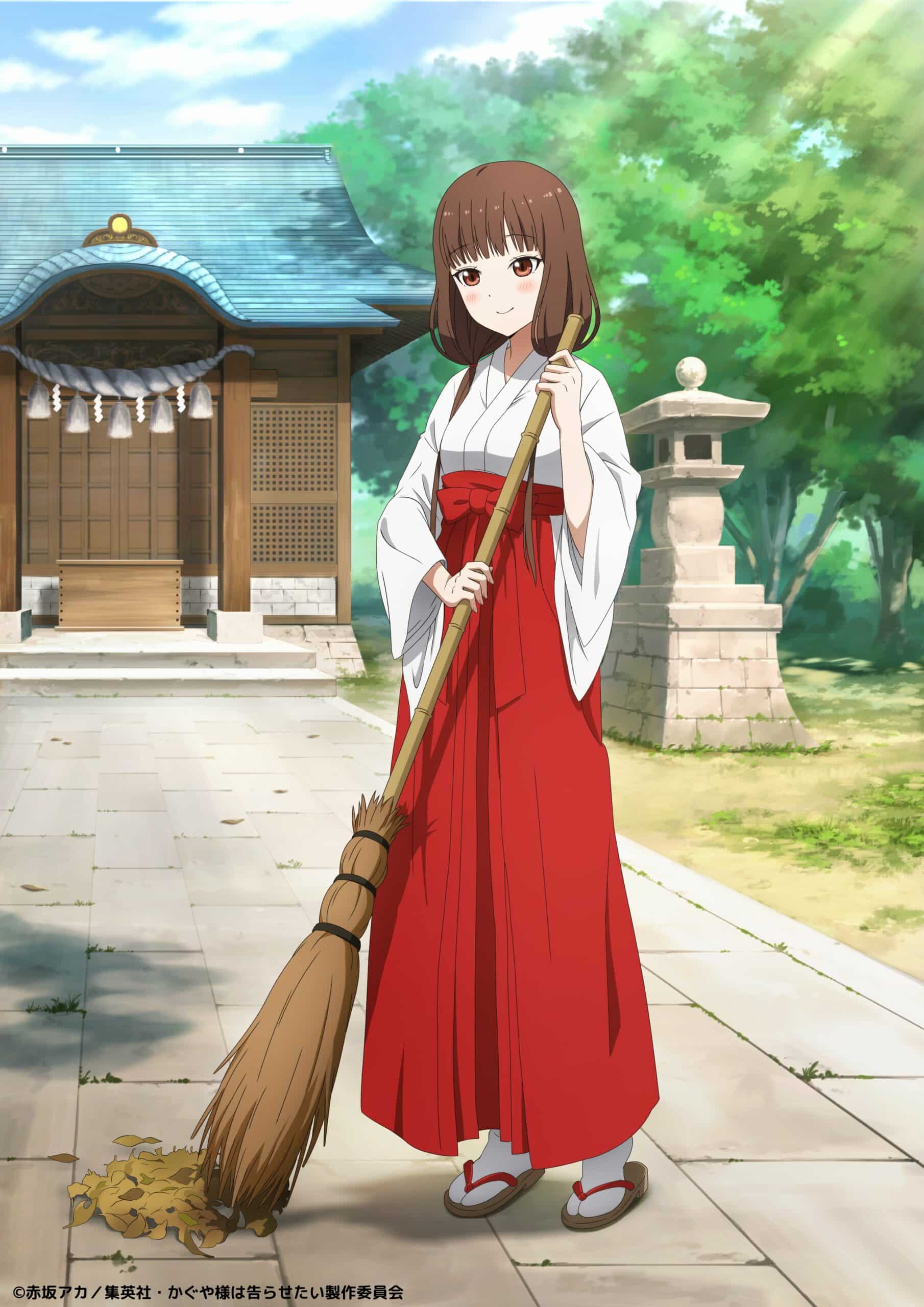 Personagem Miko de Kaguya-sama ganha ilustração para comemorar seu aniversário