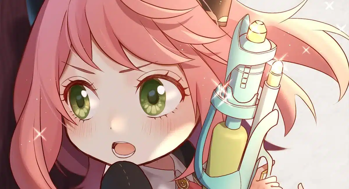 Otaku faz cosplay Impecável de Anya Forger para evento