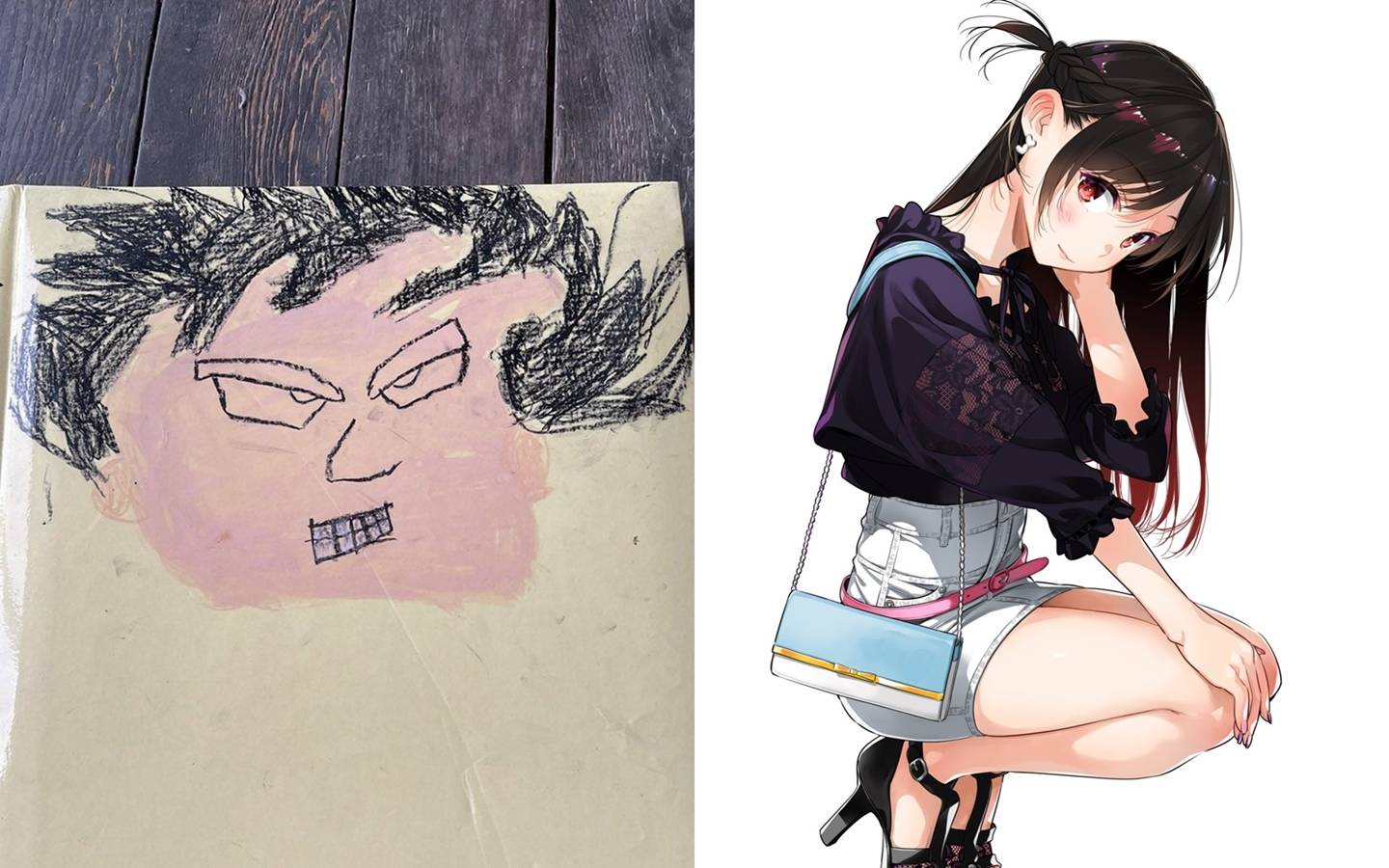 Kanojo Okarishimasu Reiji Miyajima desenho