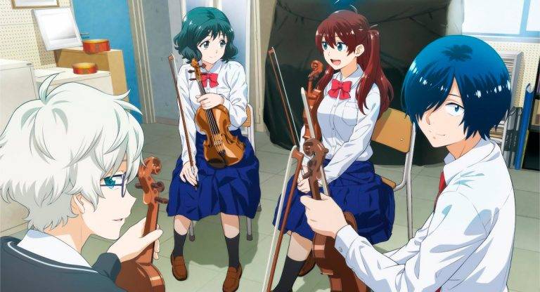 Ao no Orchestra - Trailer e staff revelada do anime