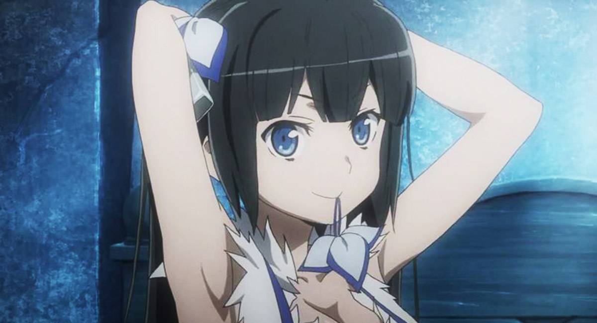 DanMachi Hestia animação +18