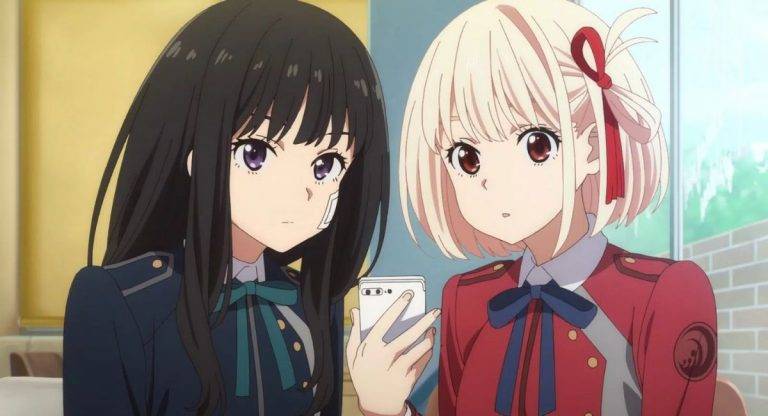 Designer de Oshi no Ko faz ilustrações das personagens de Lycoris Recoil