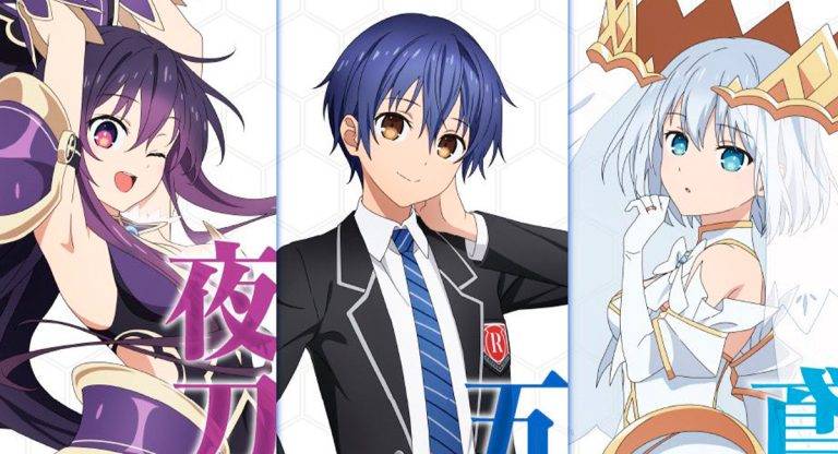 Date A Live V – Personagens ganham destaque em novas artes promocionais