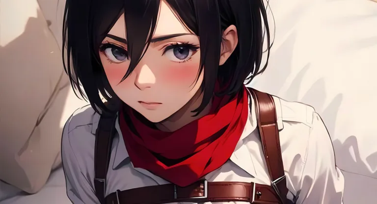 Shingeki no Kyojin Mikasa aparece sensual para fãs em nova figure