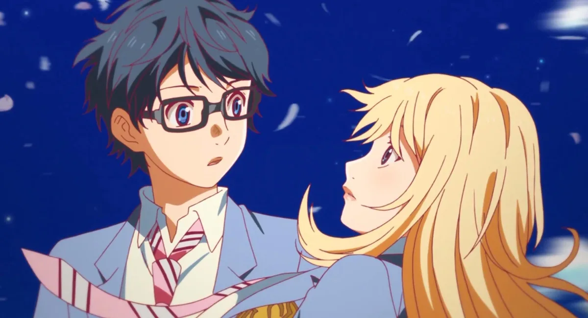 Shigatsu wa Kimi no Uso animes depressão