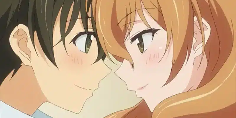Golden Time animes beijo