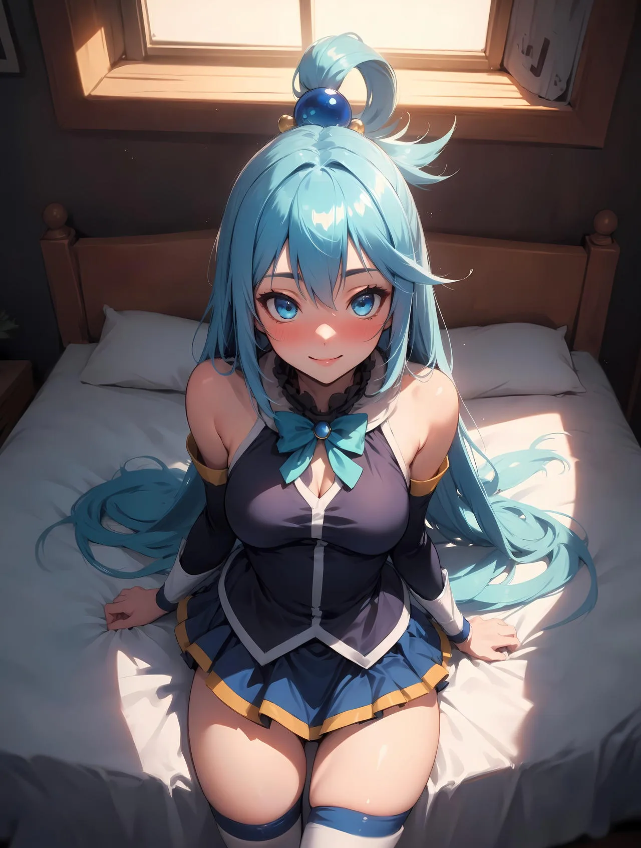 KonoSuba IA recria Aqua 