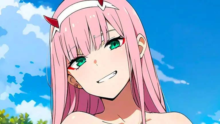 Zero Two: IA torna real a personagem de Darling in the Franxx