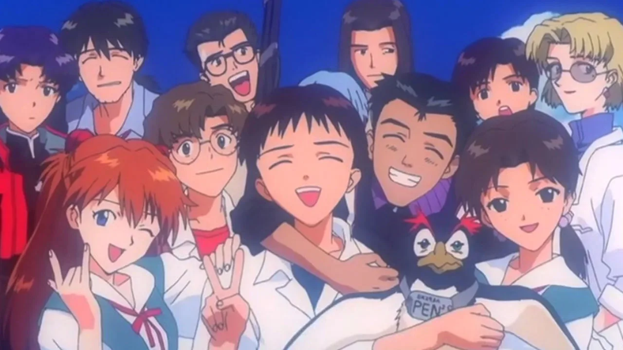 Neon Genesis Evangelion finais de animes