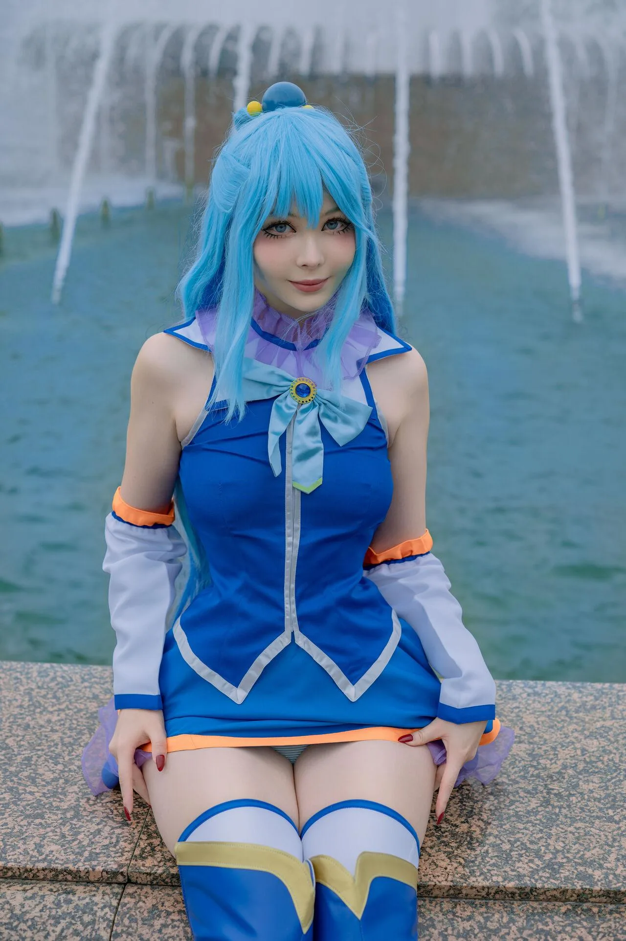 Tsuki KonoSuba Aqua