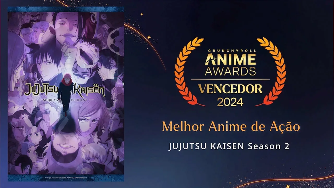 Vencedor: Jujutsu Kaisen 2ª Temporada