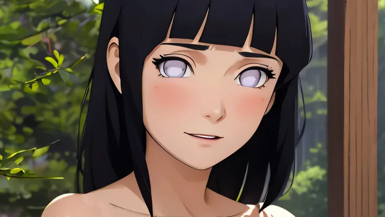Naruto: IA mostra ‘Hinata’ como ficaria na vida real
