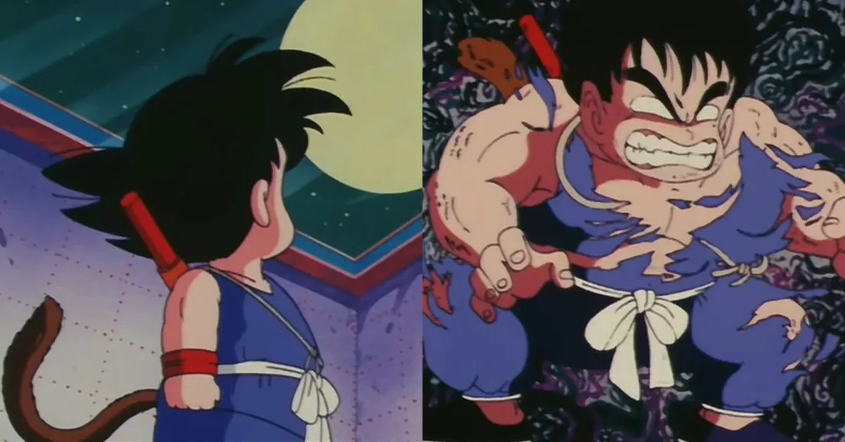 Origens da Transformação Oozaru em Dragon Ball