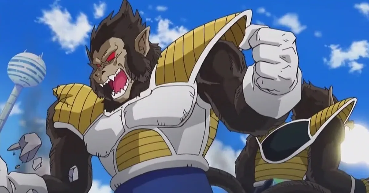Vegeta e a Transformação Oozaru