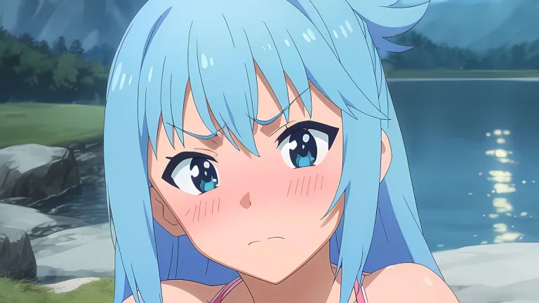 KonoSuba: Modelo cria cosplay perfeitinho de Aqua