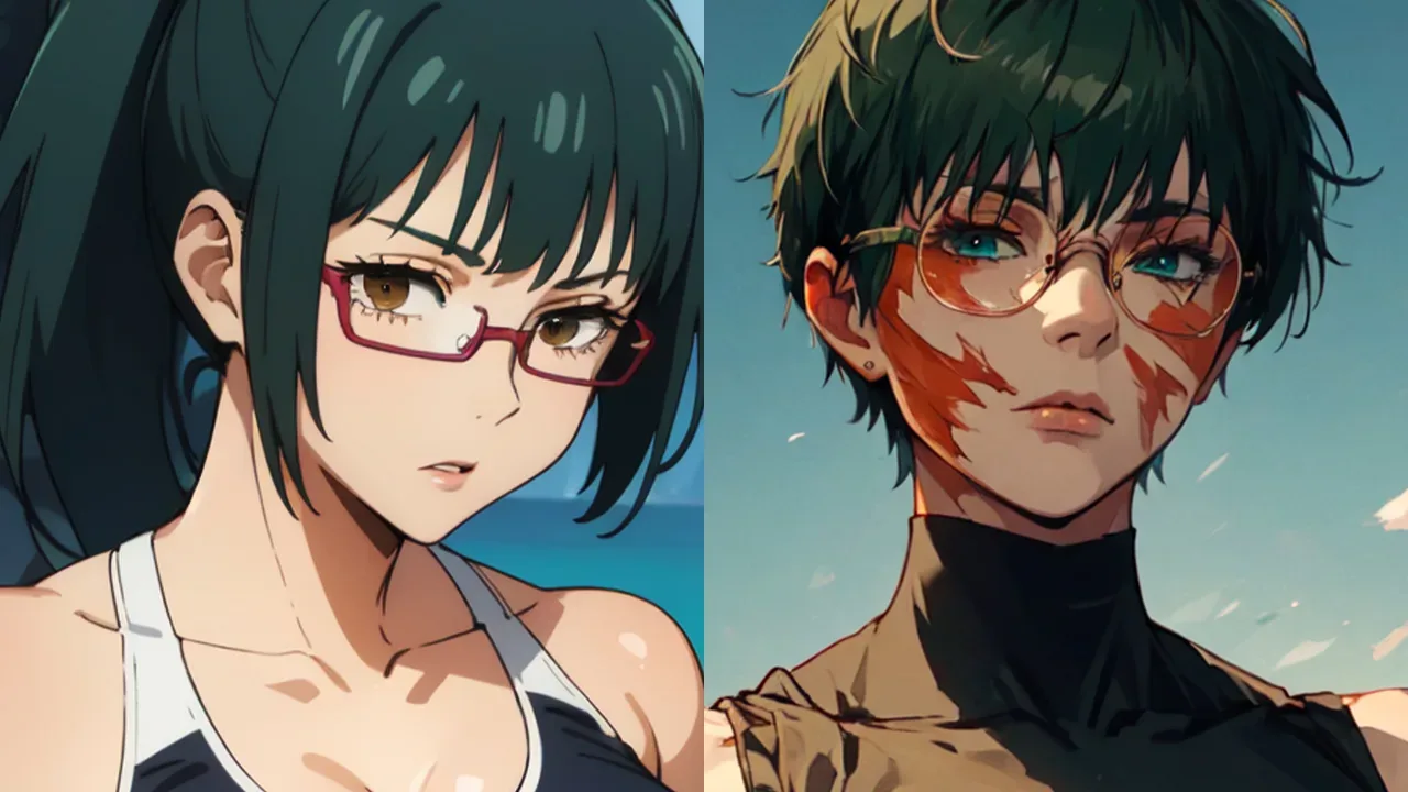 Maki Zenin: Personagem poderosa de Jujutsu ganha vida com IA