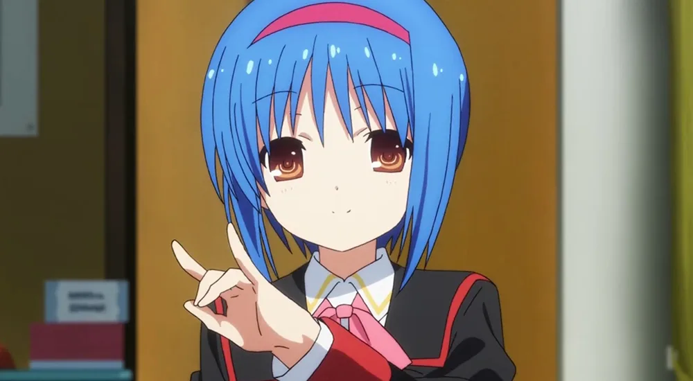 Mio Nishizono 10 garotas Interessantes de animes com cabelo azul já criadas