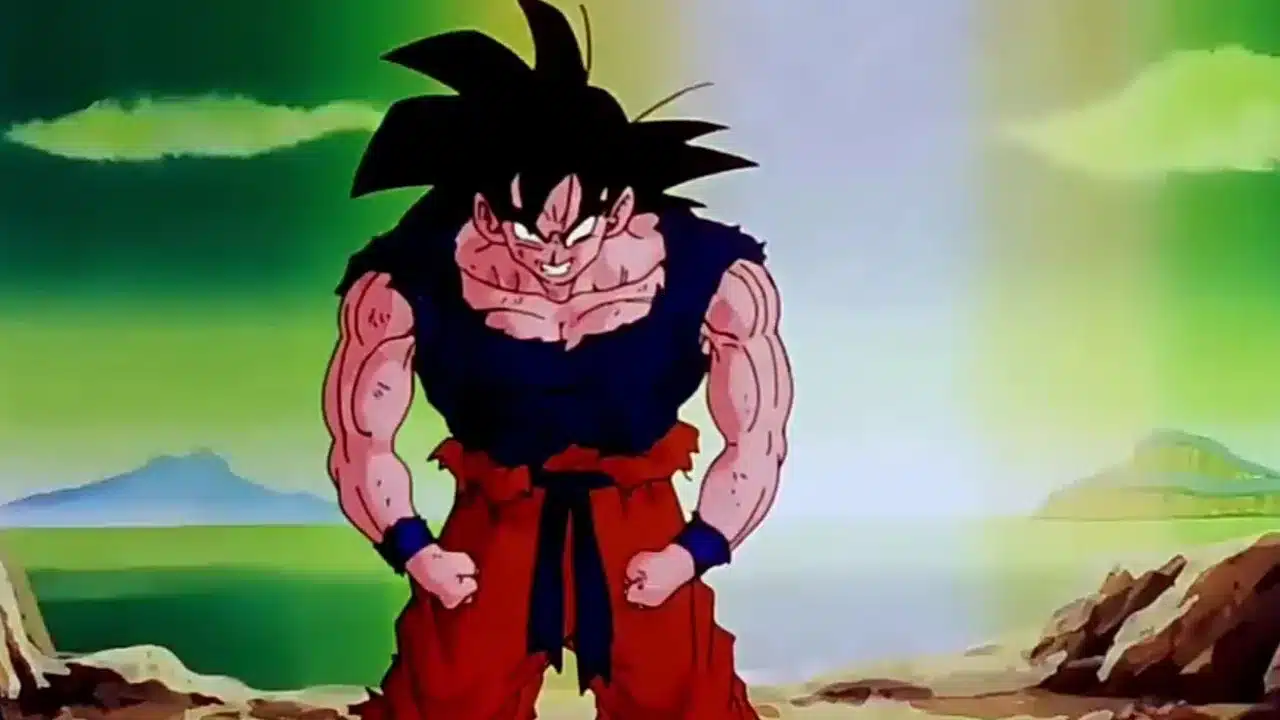 Finalmente, Goku se transforma no lendário Super Saiyajin