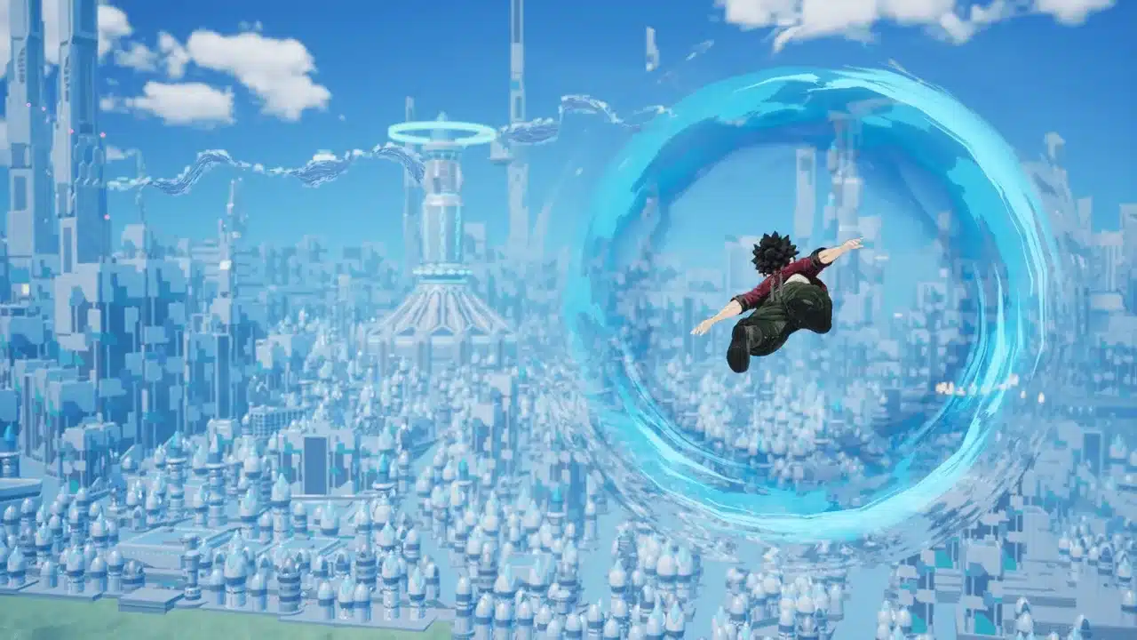 Edens Zero  jogo RPG mundo aberto