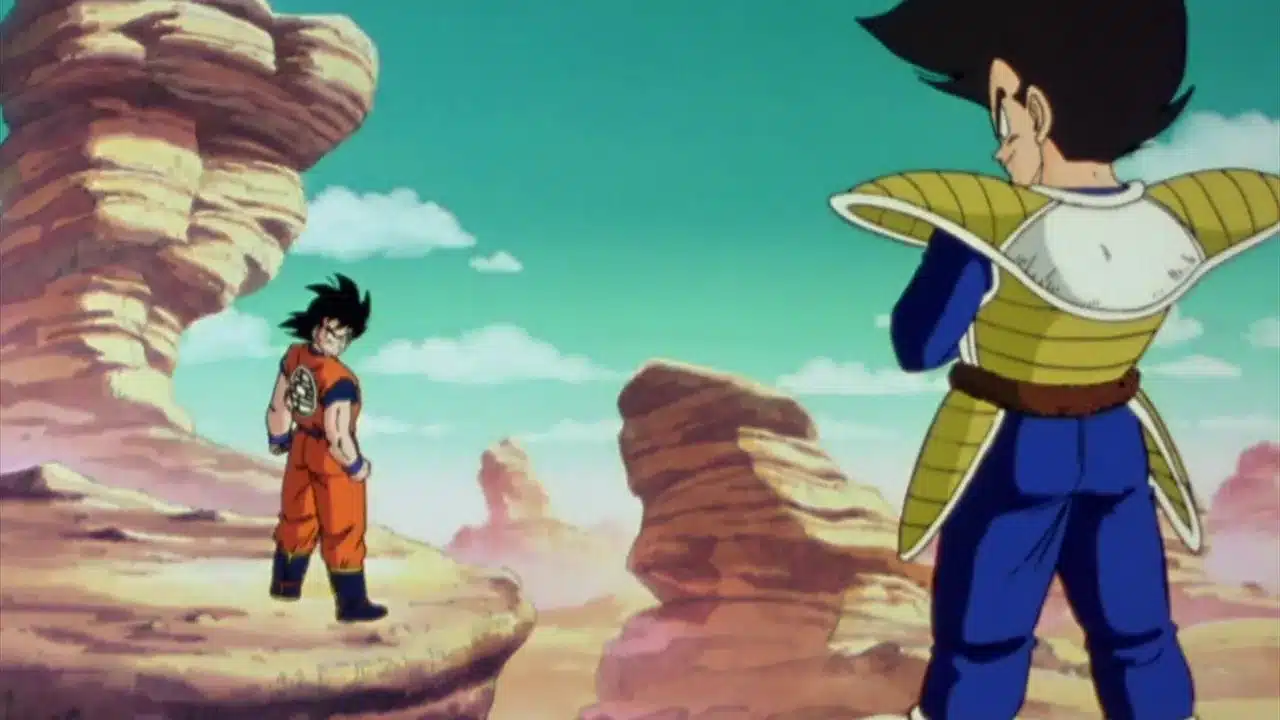 Goku contra Vegeta
