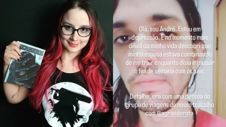 Gabi Xavier Marido expõe prints da influencer acusando de traição