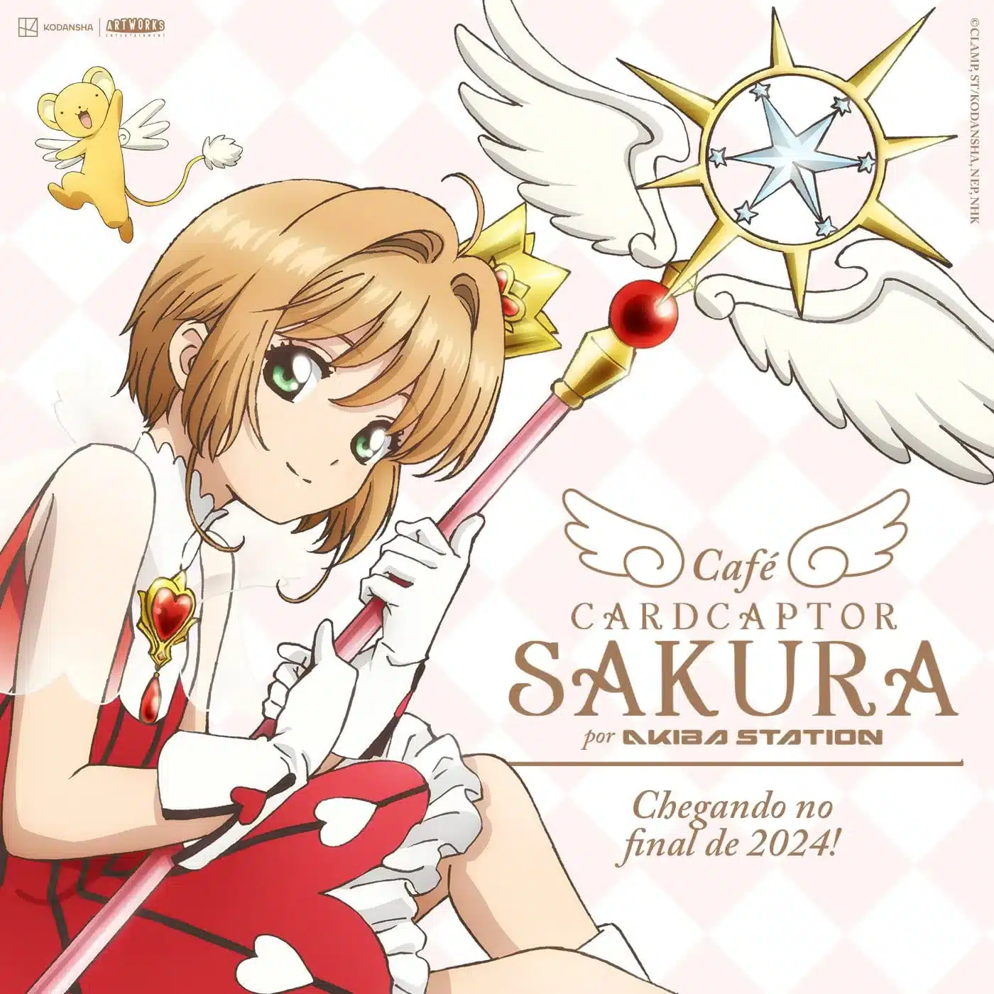 Cardcaptor Sakura ganha café temático no Brasil
